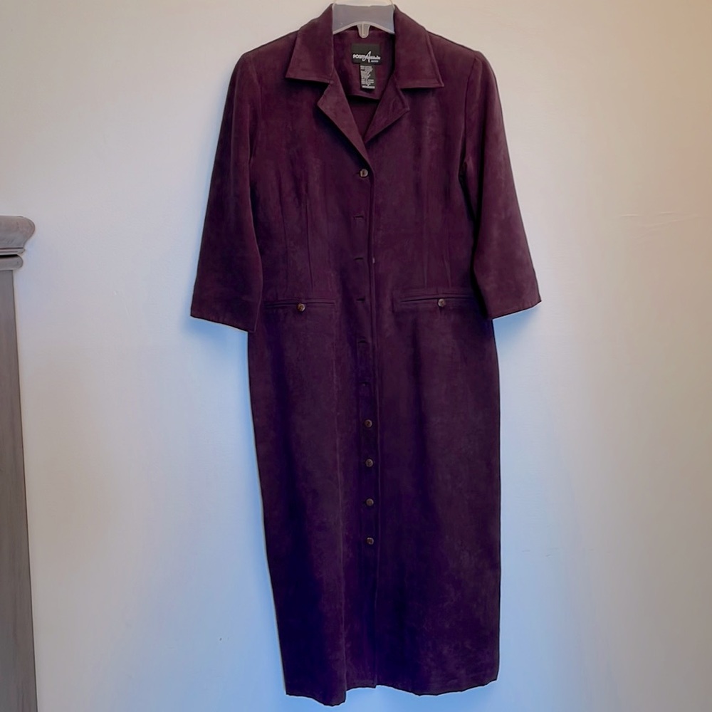 Purple Positive Attitude 4P coat
